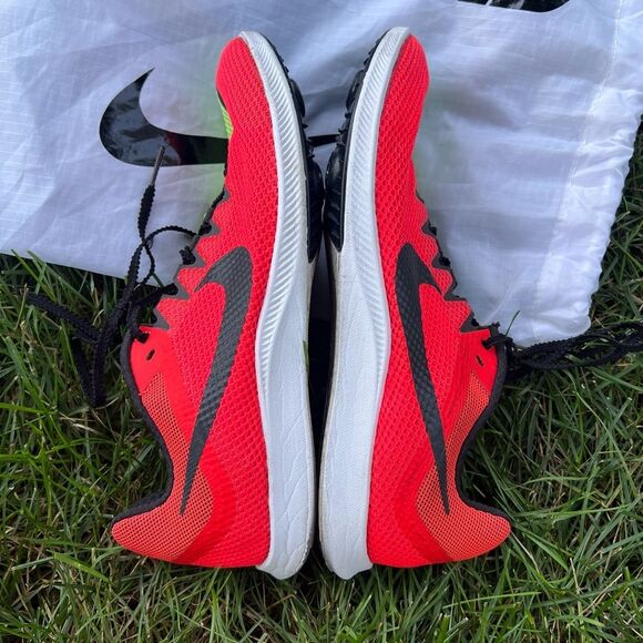 Nike Zoom Rival Distance Red Volt Running Spikes Shoes DC8725-601 Men's Size 9.5 - Picture 4 of 16